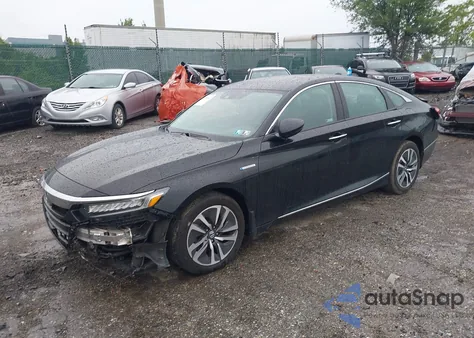 2020 Honda Accord Touring Hybrid из США, поврежденный, VIN 1HGCV3F93LA016411